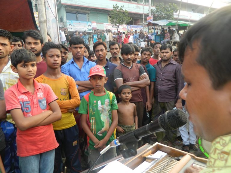 Campaign to Raise Awareness for Saving Buriganga River through Song – Day 2