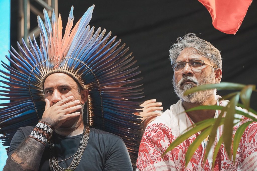 COP30 during the presentation of the declaration and call at Brazilian People’s Summit